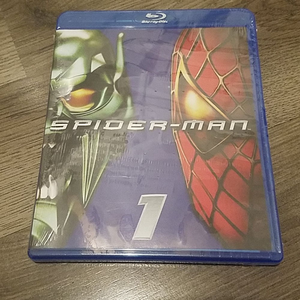 BRAND New still SEALED spider man 1 Blu-ray disc